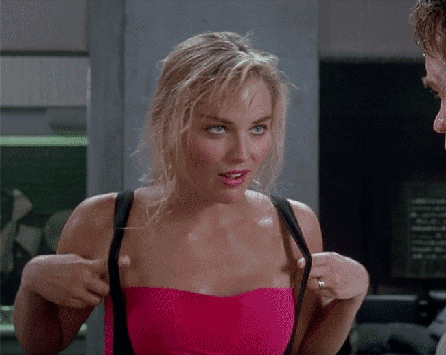 Image result for sharon stone gif