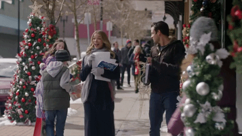 Holiday Movie Christmas GIF by Hallmark Channel - Find &amp; Share on GIPHY