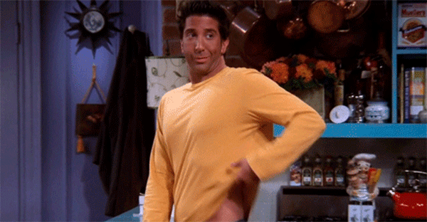Friends - the one with Ross's tan