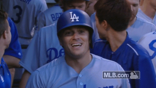 Los Angeles Dodgers Kike GIF by MLB - Find & Share on GIPHY