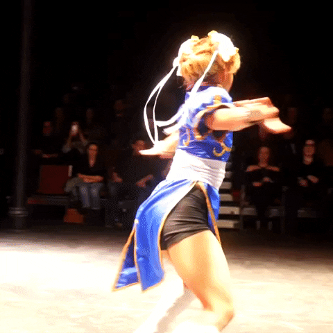 Chun Li Splits GIF by Chicago Dance Crash