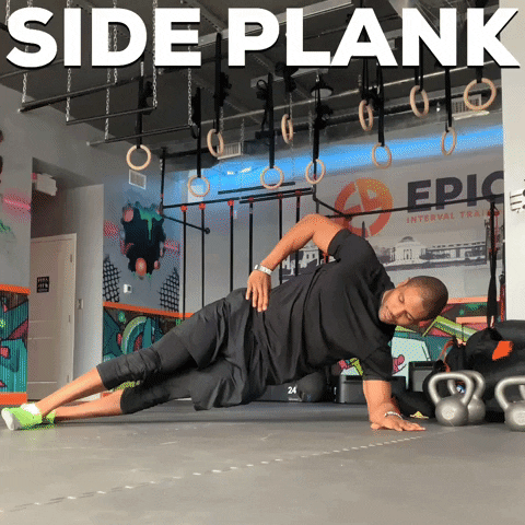 Side Plank With Dumbbell Raises | Lose Arm Fat Quickly ! 10+ Simple Diet Tips & Exercise Move