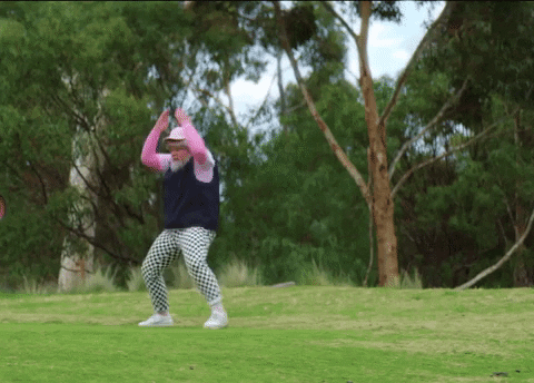 Golf Reaction GIF by Tones and I - Find & Share on GIPHY