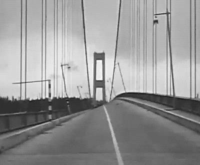 natural frequency analysis of tacoma bridge 