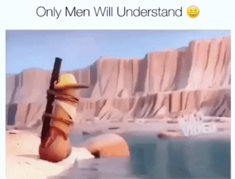 Only men will understand in funny gifs