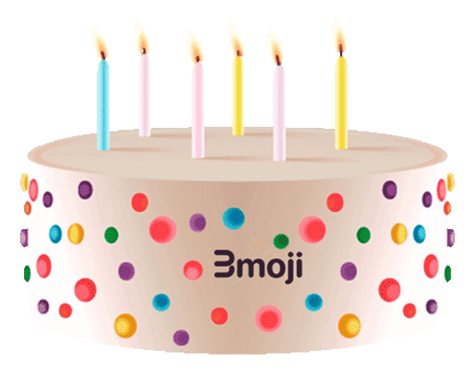 Birthday Cake Sticker by Bmoji for iOS & Android GIPHY