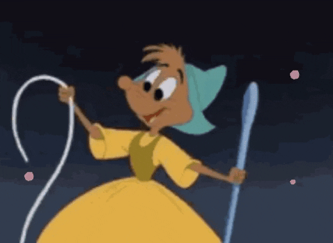Cinderella mouse threading a needle (DIY)