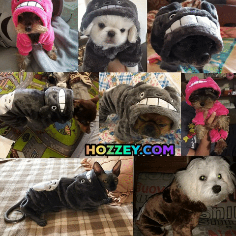 Pet Dog Clothes Winter Warm Fleece Chihuahua Coat Jackets Puppy Cat Hoodies Costumes Pug French Bulldog Clothing XS-XXL