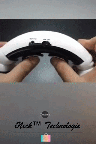massage de cou, Masseur de cou intelligent - 3D Portable & Sans Fil - Accessoire pour massage iNeck™️