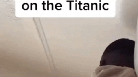 People sleepin on Titanic