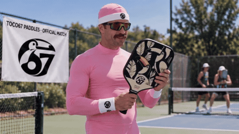 Pickleball Close Call GIF by TOCO67