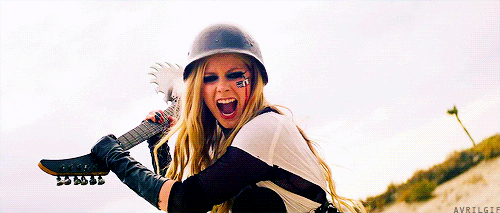 avril lavigne animated GIF