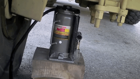 How to use an Air Hydraulic Bottle Jack?