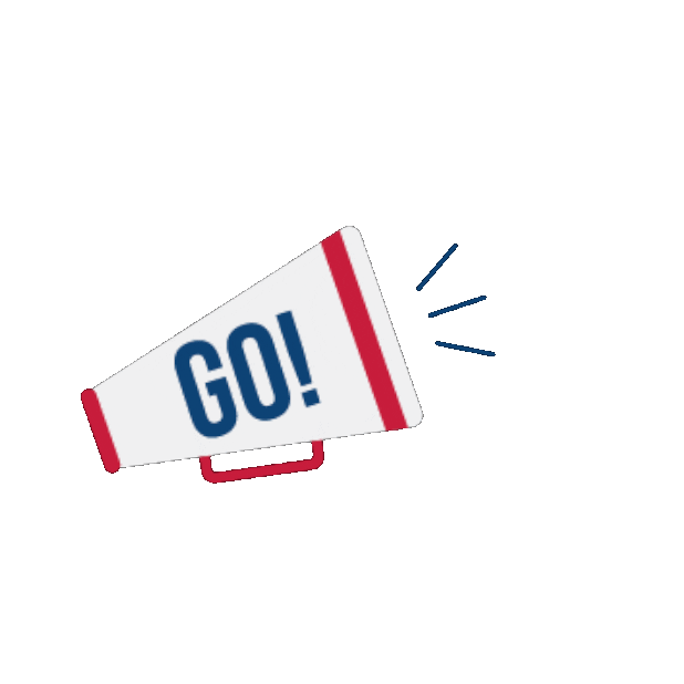 Megaphone Go Sticker by LPGA for iOS & Android GIPHY