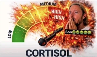 high cortisol GIF to use in Instagram comments