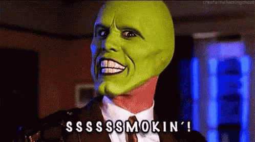 Ssssssmokin! meme reference