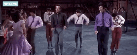 West Side Story Dance GIF by Turner Classic Movies