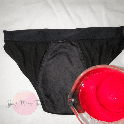 GLeg Natural Bamboo Leak Proof Period Panties Heavy Absorbency Leakproof Menstrual Underwear