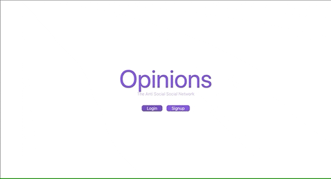 Gif of Opinions Social Network