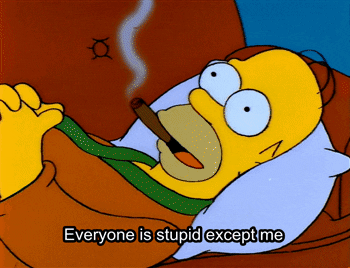 Homero todos son tontos