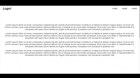 Transições de texto