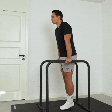 negative leg raises exercise demonstration