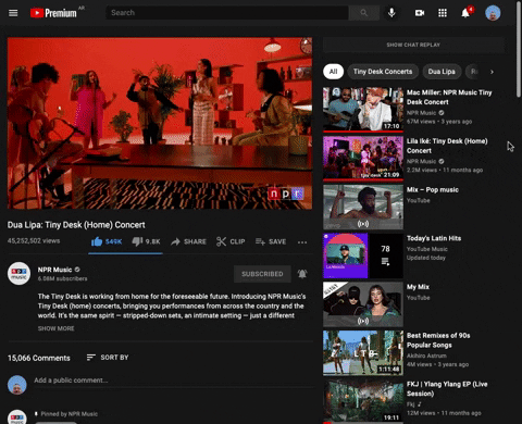 265. Youtube - Hidden Options Menu (Dots)
