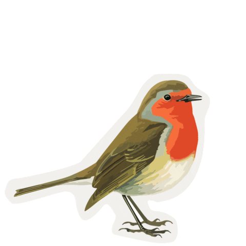 Bird Singing Sticker by RSPB for iOS & Android | GIPHY