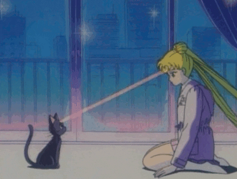 Sailor Moon Luna GIF - Find & Share on GIPHY