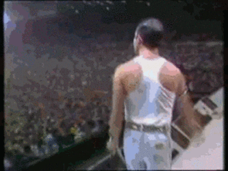 Freddie Mercury Dancing GIF - Find & Share on GIPHY