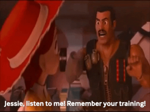 the toy story, gif with jesse
