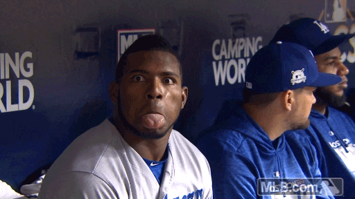 Mlb Postseason Tongue GIF by MLB