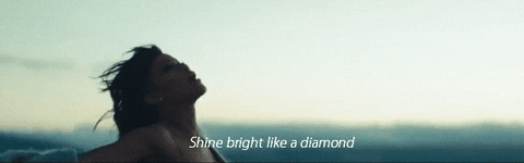 Image result for Shining bright like a diamond gif