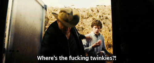 Image result for zombieland twinkie gif