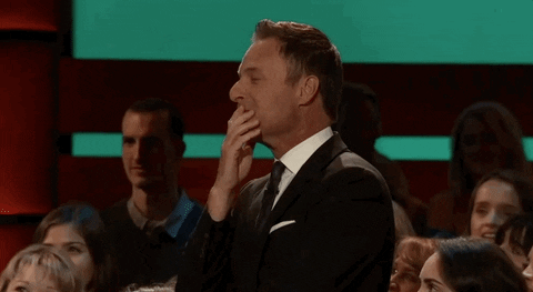 Embarrassed Chris Harrison GIF by The Bachelor