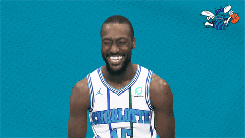 Happy Kemba Walker GIF by Charlotte Hornets - Find & Share ...