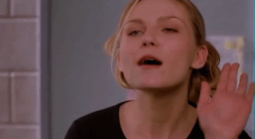 Kirsten Dunst Goodbye GIF - Find & Share on GIPHY