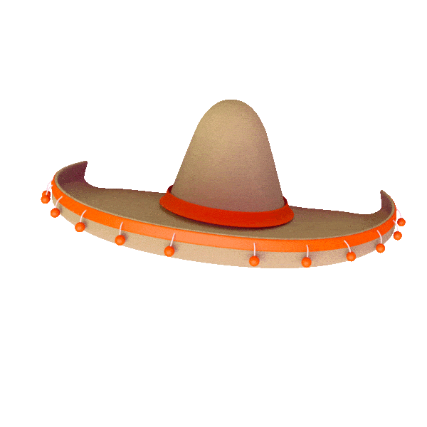 Hat Sombrero Sticker by Nickelodeon International for iOS & Android GIPHY