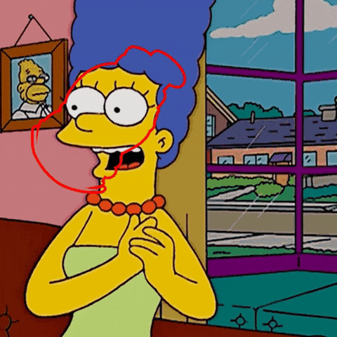 The Simpsons in gifgame gifs