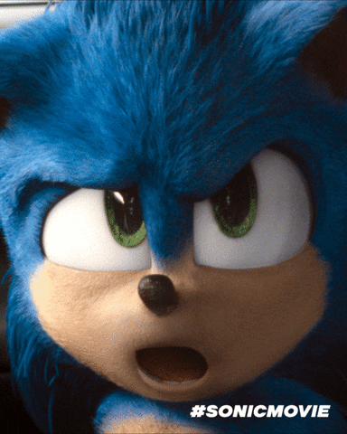 Sonic Movie Title GIF