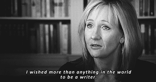 Sonho de ser escritor - o caso de J.K Rowling