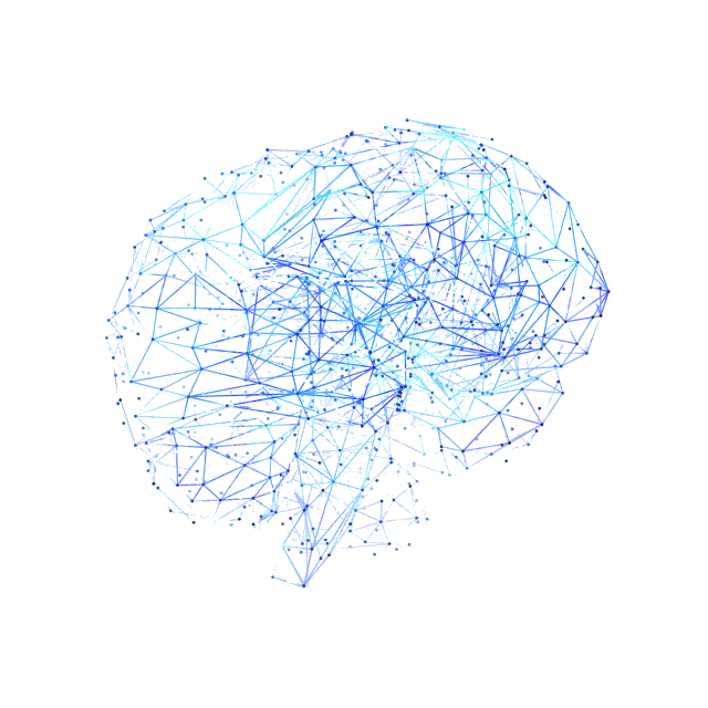 cerebro con diferentes conexiones neuronales que se activan de forma similar a los nuevos audífonos con IA.- Blog Hola Telcel