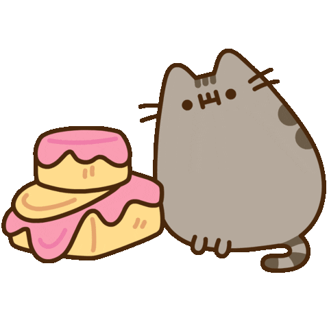 Baking Sticker by Pusheen for iOS & Android | GIPHY
