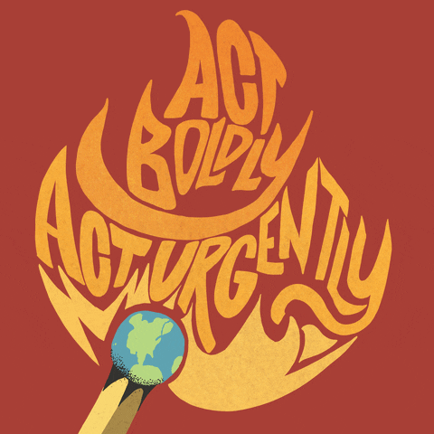 Fire Be Bold GIF by Creative Courage