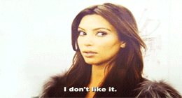 Kim Kardashian turning her head and speaking. Kim Kardashian turning her head and speaking.