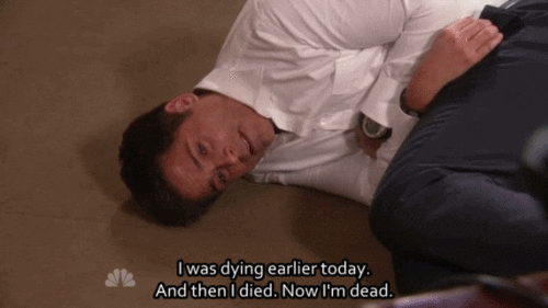 parks and recreation death sick rob lowe ill