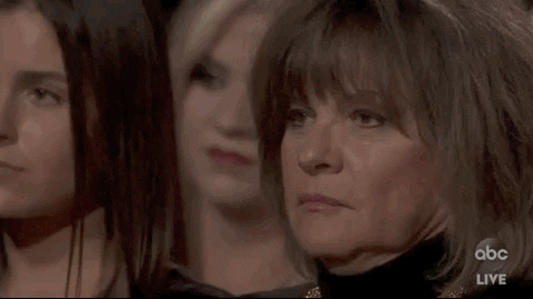 Barb Weber glaring at Madison at the Bachelor finale