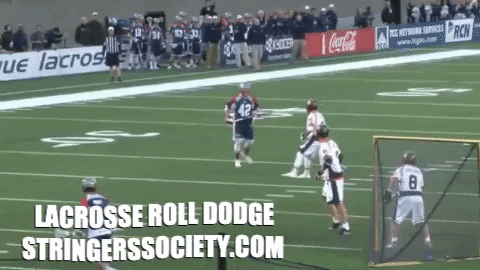 lacrosse roll dodge
