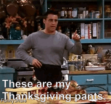 Image result for joey stretchy pants gif