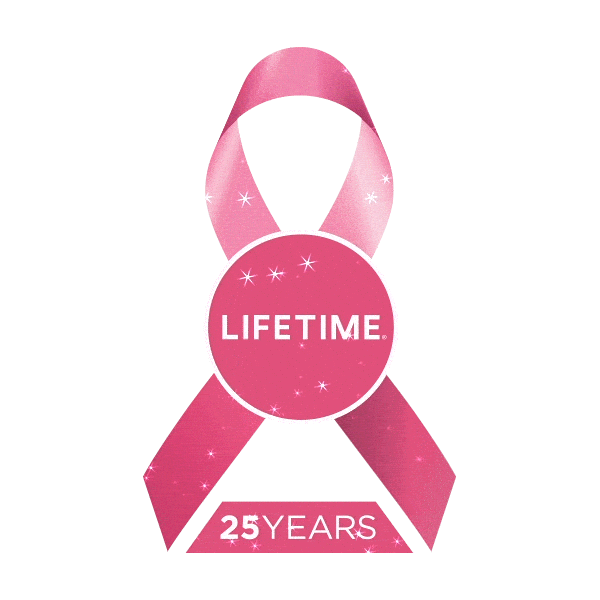 Breast Cancer Pink Sticker by Lifetime for iOS & Android GIPHY